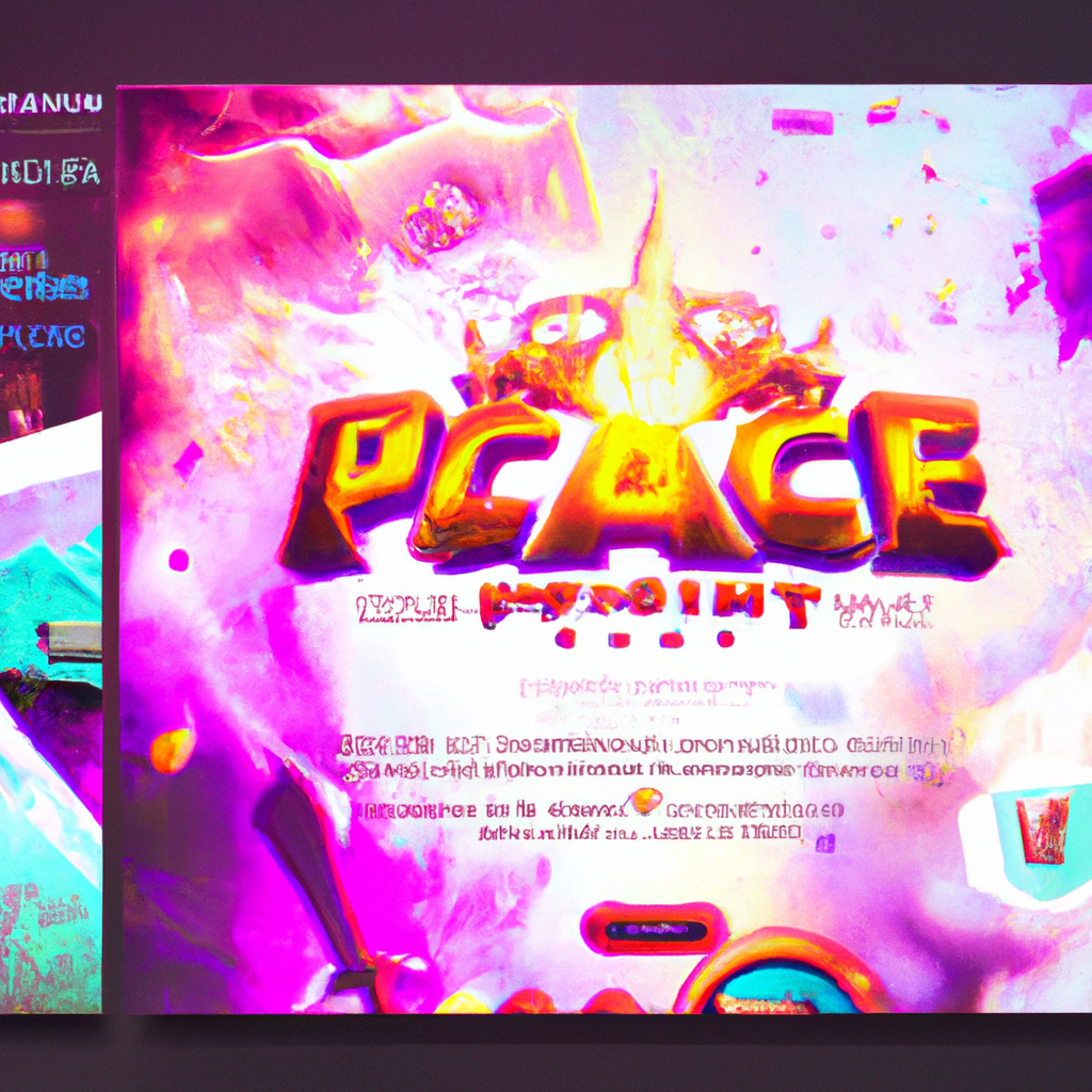 Vibrant game hero collage showing HUD and map fragments